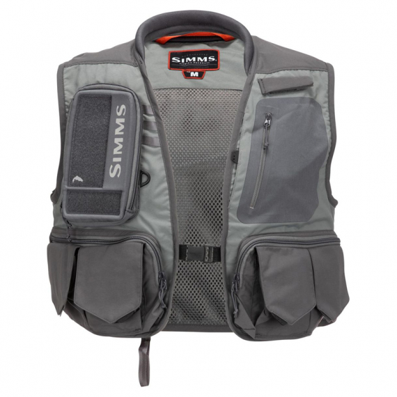 Simms Freestone Vest Pewter XXL in the group Clothes & Shoes / Clothing / Vests / Fishing Vests at Sportfiskeprylar.se (13402-015-60)