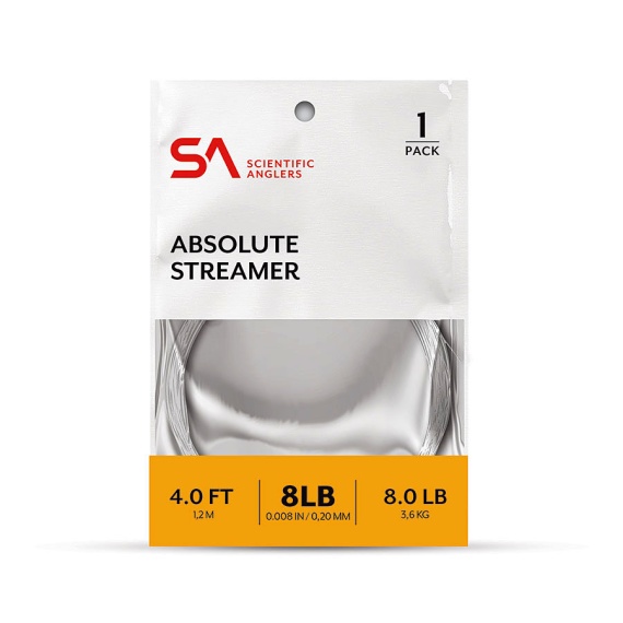 SA Absolute Streamer Leader 4\' in the group Hooks & Terminal Tackle / Leaders & Leader Materials / Ready Made Leaders / Tapered Leaders at Sportfiskeprylar.se (134781r)