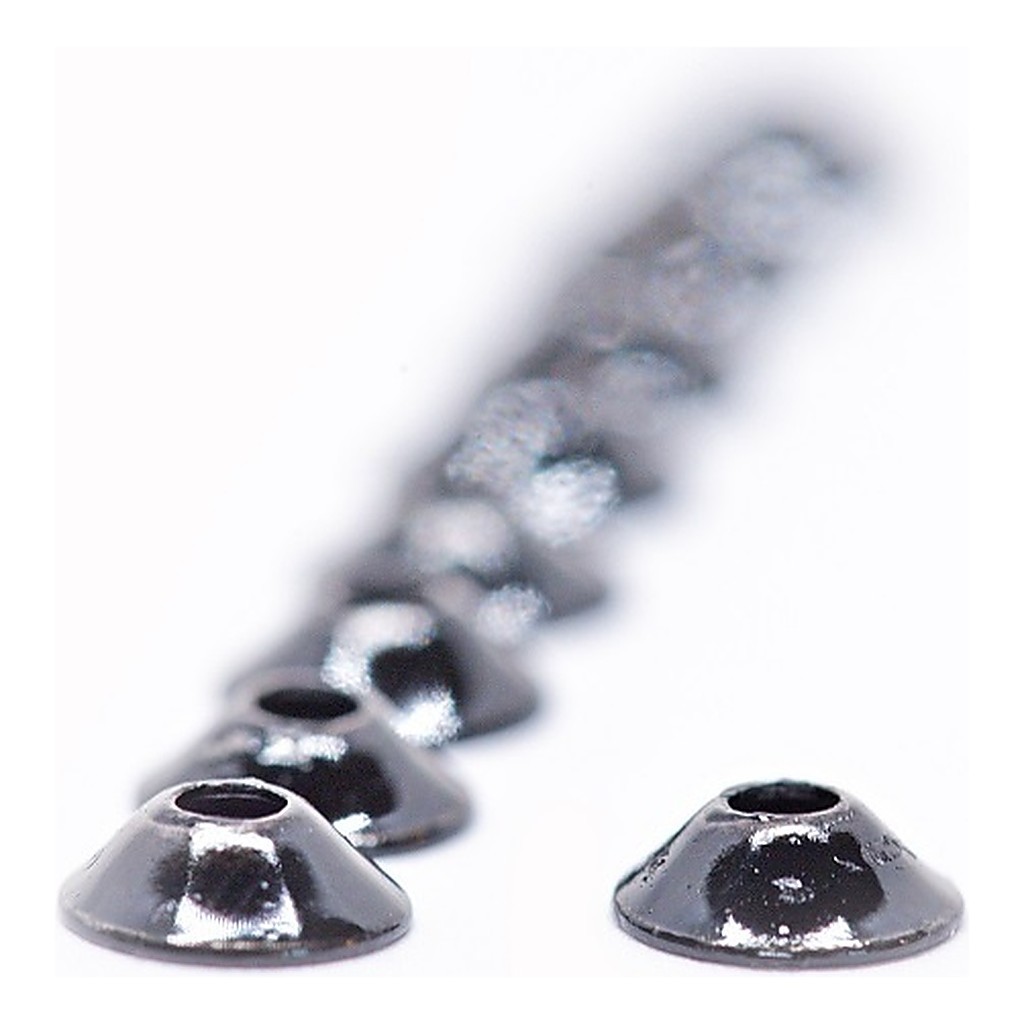 FutureFly Ufo Disc - Black in the group Hooks & Terminal Tackle / Fly Tying / Fly Tying Material / Cones at Sportfiskeprylar.se (1350-004)