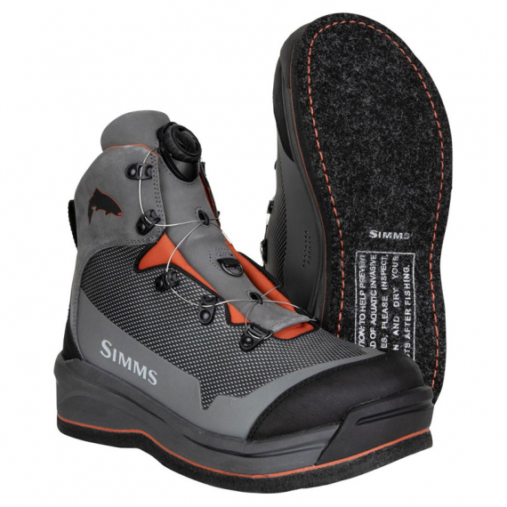 Simms Guide BOA Boot Felt Slate in the group Clothes & Shoes / Waders & Wading Equipment / Wading Shoes at Sportfiskeprylar.se (13510-096-07r)