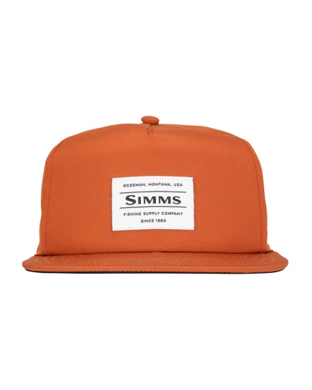 Simms Unstructured Flat Brim Cap Simms Orange in the group Clothes & Shoes / Clothing / Sweaters / Hoodies at Sportfiskeprylar.se (13525-800-00)