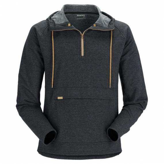 Simms Vermilion Hoody Black Heather in the group Clothes & Shoes / Clothing / Sweaters / Hoodies at Sportfiskeprylar.se (13563-010-30r)