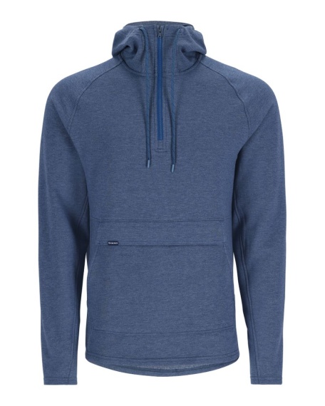 Simms Vermilion Hoody Navy Heather in the group Clothes & Shoes / Clothing / Sweaters / Hoodies at Sportfiskeprylar.se (13563-414-20r)