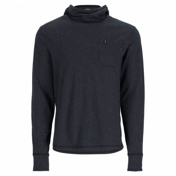 Simms Henry\'s Fork Hoody Black Heather in the group Clothes & Shoes / Clothing / Sweaters / Hoodies at Sportfiskeprylar.se (13570-010-30r)