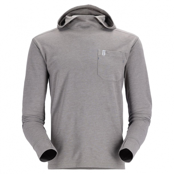 Simms Henry\'s Fork Hoody Steel Heather in the group Clothes & Shoes / Clothing / Sweaters / Hoodies at Sportfiskeprylar.se (13570-083-30r)