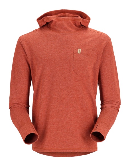 Simms Henry\'s Fork Hoody Clay Heather in the group Clothes & Shoes / Clothing / Sweaters / Hoodies at Sportfiskeprylar.se (13570-1003-20r)