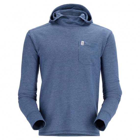 Simms Henry\'s Fork Hoody Navy Heather in the group Clothes & Shoes / Clothing / Sweaters / Hoodies at Sportfiskeprylar.se (13570-414-30r)