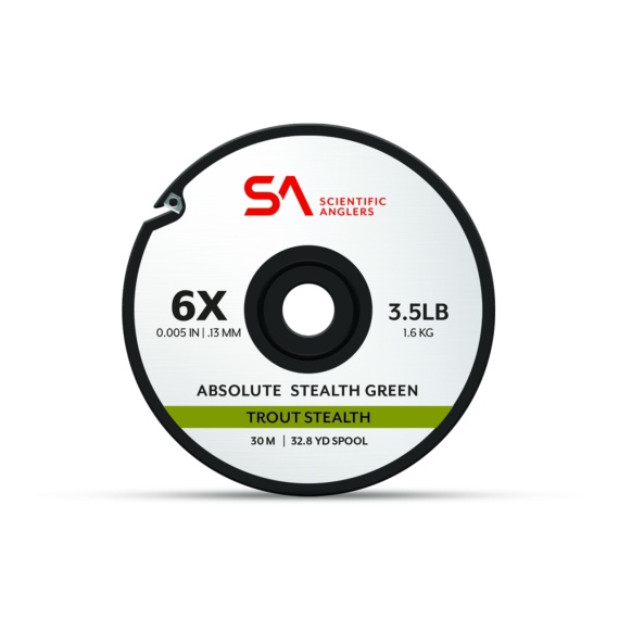 SA Absolute Trout Stealth Tippet Tippet Material in the group Hooks & Terminal Tackle / Leaders & Leader Materials / Leader Materials / Leader Material Fly fishing at Sportfiskeprylar.se (135757r)