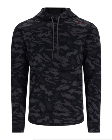 Simms CX Hoody Ghost Camo Black in the group Clothes & Shoes / Clothing / Sweaters / Hoodies at Sportfiskeprylar.se (13654-1032-20r)