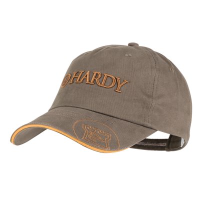 Hardy Cap Classic Olive Gold in the group Clothes & Shoes / Caps & Headwear / Caps / Dad Caps at Sportfiskeprylar.se (1371693)
