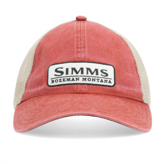 Simms Heritage Trucker Simms Orange in the group Clothes & Shoes / Caps & Headwear / Caps / Trucker Caps at Sportfiskeprylar.se (13724-800-00)