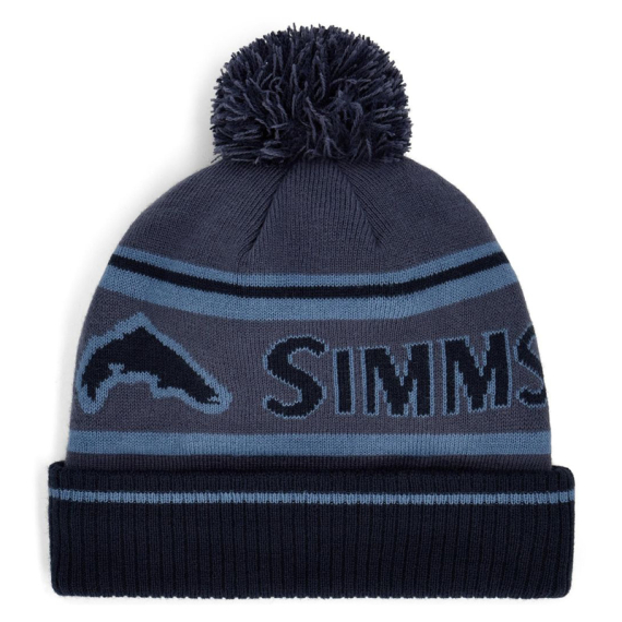 Simms Tip-Up Pom Beanie Huckleberry in the group Clothes & Shoes / Caps & Headwear / Beanies & Hats at Sportfiskeprylar.se (13788-1163-00)