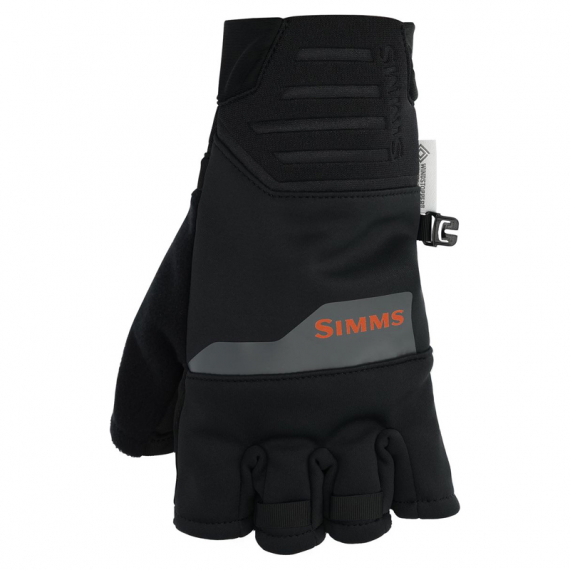 Simms Windstopper® Half-Finger Glove Black in the group Clothes & Shoes / Clothing / Gloves at Sportfiskeprylar.se (13795-001-20r)