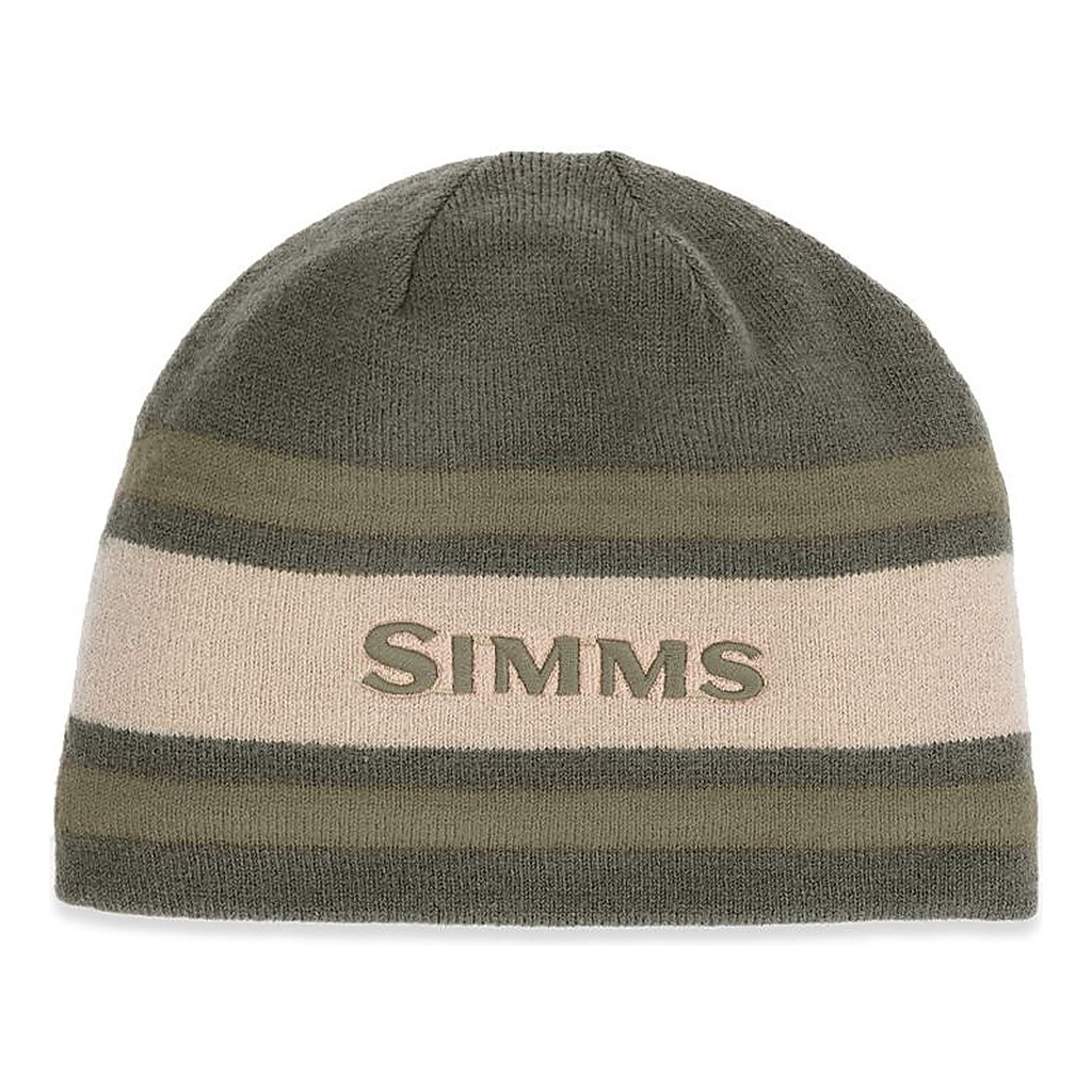 Simms Hayward Wool Beanie Dark Olive in the group Clothes & Shoes / Caps & Headwear / Beanies & Hats at Sportfiskeprylar.se (13807-304-00)