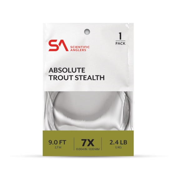 SA Absolute Trout Finesse Leader 10\' in the group Hooks & Terminal Tackle / Leaders & Leader Materials / Ready Made Leaders / Tapered Leaders at Sportfiskeprylar.se (138093r)
