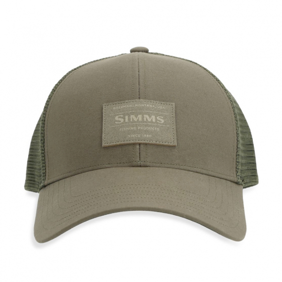 Simms Cardwell Trucker Dark Olive in the group Clothes & Shoes / Caps & Headwear / Caps / Trucker Caps at Sportfiskeprylar.se (13810-304-00)