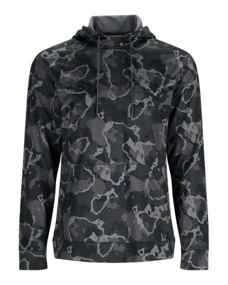 Simms Challenger Hoody Regiment Camo Carbon in the group Clothes & Shoes / Clothing / Sweaters / Hoodies at Sportfiskeprylar.se (13846-1033-20r)