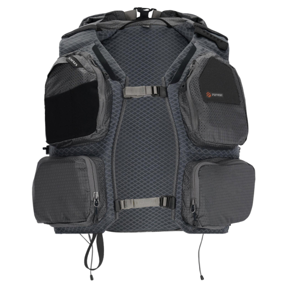 Simms Flyweight Vest Pack Smoke in the group Storage / Tackle Bags / Chest Packs at Sportfiskeprylar.se (13966-040-2030r)
