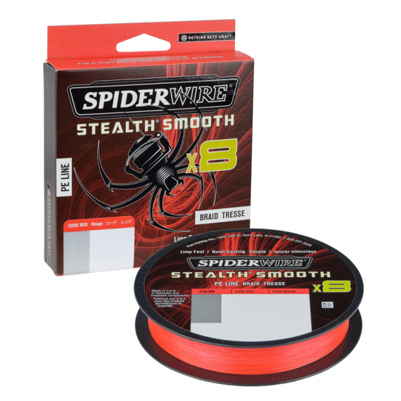 SpiderWire Stealth Smooth 8 0.13mm 150m Red in the group Lines / Braided Lines at Sportfiskeprylar.se (1515684)