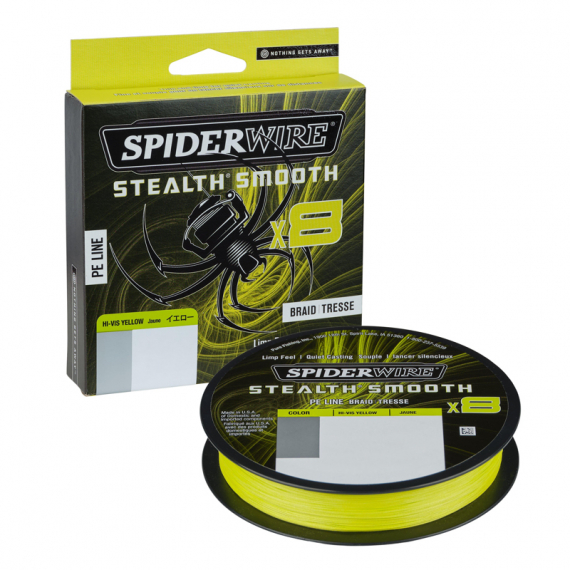 SpiderWire Stealth Smooth braid 8 0.39mm 150m Yellow in the group Lines / Braided Lines at Sportfiskeprylar.se (1515624)