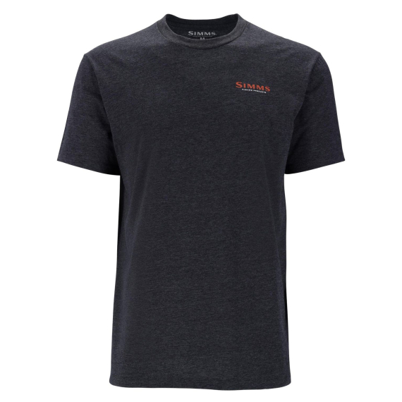 Simms Let It Fly T-Shirt Charcoal Heather in the group Clothes & Shoes / Clothing / T-shirts at Sportfiskeprylar.se (14278-086-20r)