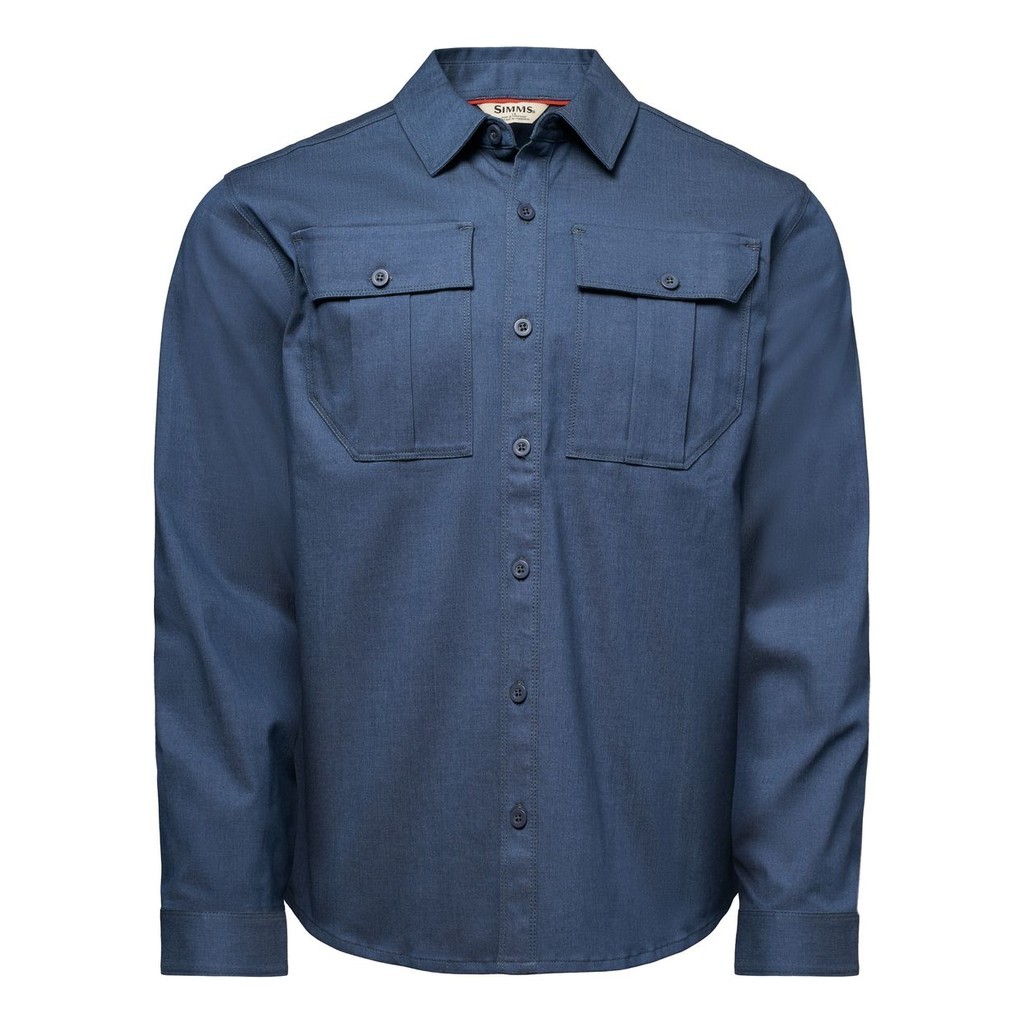 Simms Harbor Work Shirt Selvedge in the group Clothes & Shoes / Clothing / Shirts at Sportfiskeprylar.se (14536-1166-30r)