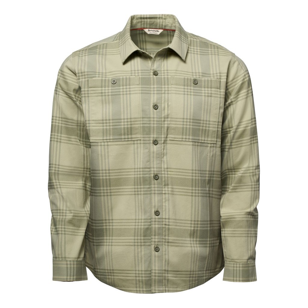 Simms Tailout Flannel Louie Pld Willow in the group Clothes & Shoes / Clothing / Shirts at Sportfiskeprylar.se (14537-1489-30r)