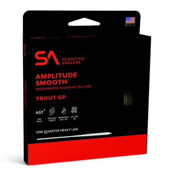 SA Amplitude Smooth Trout GP in the group Fishing methods / Fly Fishing / Fly Lines / All Floating Fly Lines at Sportfiskeprylar.se (147231r)