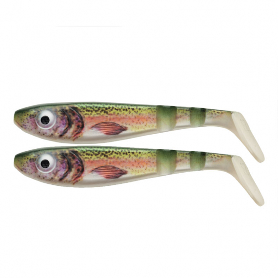SvartZonker McPike Realistic Colors 25cm, 110g (2-pack) - Real Trout in the group Lures / Softbaits / Pike Softbaits at Sportfiskeprylar.se (1514492)