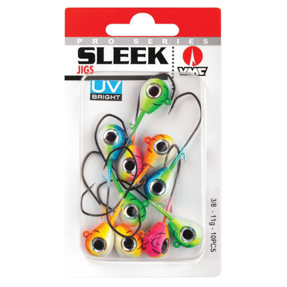 VMC Sleek Jig UV in the group Hooks & Terminal Tackle / Jig Heads / Round Jig Heads at Sportfiskeprylar.se (151995NOr)