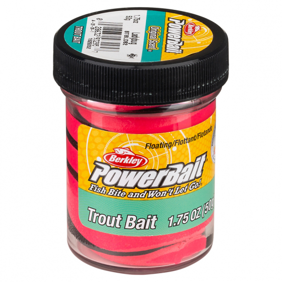 Berkley Powerbait Trout Bait 50g - Pink Panda in the group Lures / Boilies, Hook Baits & Groundbait / Paste & Trout Dough at Sportfiskeprylar.se (1525052)