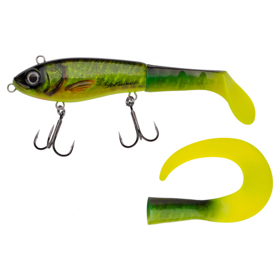 SvartZonker McHybrid 20cm, 100g - Real Hot Pike in the group Lures / Swimbaits / Hard Swimbaits at Sportfiskeprylar.se (1531904)