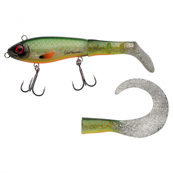 SvartZonker McHybrid 20cm, 100g - Fire Carp in the group Lures / Swimbaits / Hard Swimbaits at Sportfiskeprylar.se (1531910)