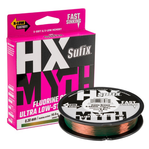 Sufix HX-MYTH Camo Brown 150m in the group Lines / Monofilament Lines at Sportfiskeprylar.se (153785NOr)