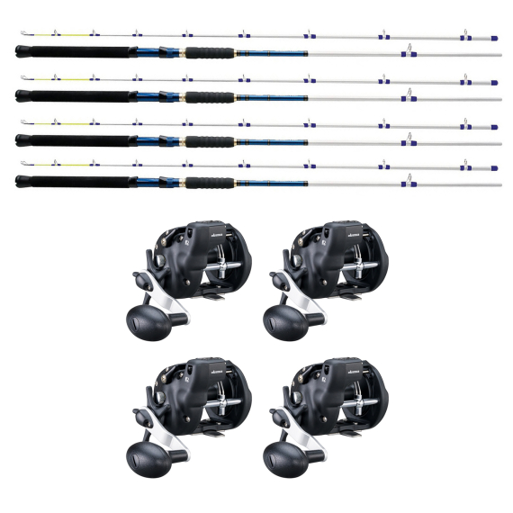 Okuma Magda Finn 7\'0 15-30lbs w. Magda Pro 20DXT Trolling Combo 4-Pack in the group Combos / Trolling Kits at Sportfiskeprylar.se (154114NO-4-PACK)