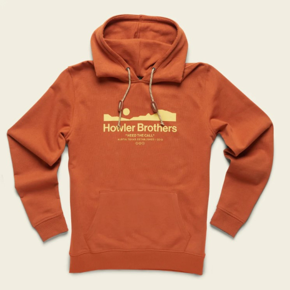 Howler Pull Over Hoodie Howler Arroyo Adobe in the group Clothes & Shoes / Clothing / Sweaters / Hoodies at Sportfiskeprylar.se (154222F-ADO-Sr)