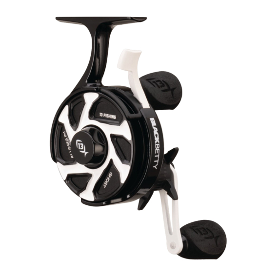 13 Fishing FreeFall Ghost Aluminum spool Ice Reel-2.5-LH, 3+1 in the group Reels / Ice Fishing Reels / Ice Jigging Reels at Sportfiskeprylar.se (154469NO)