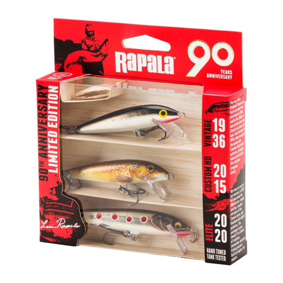 Rapala 90 Years Floater Small Naturistic in the group Lures / Lure Kits at Sportfiskeprylar.se (154582NO)