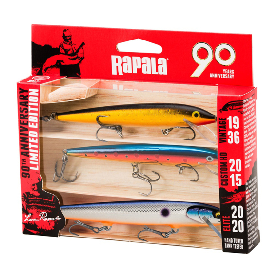 Rapala 90 Years Floater Big Naturistic in the group Lures / Lure Kits at Sportfiskeprylar.se (154583NO)