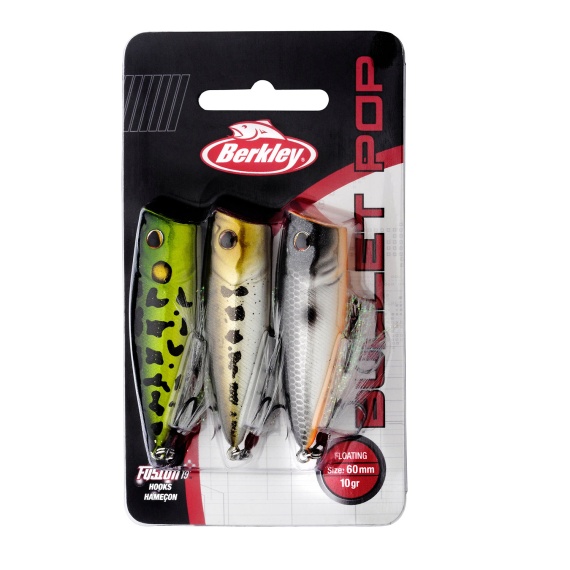 Berkley Bullet Pop 3-Pack in the group Lures / Lure Kits / Lure Kits Perch at Sportfiskeprylar.se (1549674)