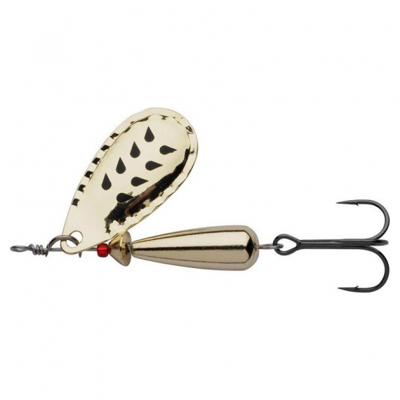 Abu Garcia Droppen 12g - Gold/Black Marks in the group Lures / Inline Spinners at Sportfiskeprylar.se (1549754)