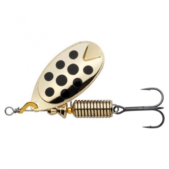 Abu Garcia Fast Attack 4.5g - LF Gold/Black Dot in the group Lures / Spinners / Inline Spinner at Sportfiskeprylar.se (1549850)
