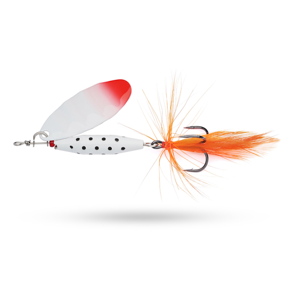 Abu Garcia Reflex White in the group Lures / Spinners / Inline Spinner at Sportfiskeprylar.se (1549896r)
