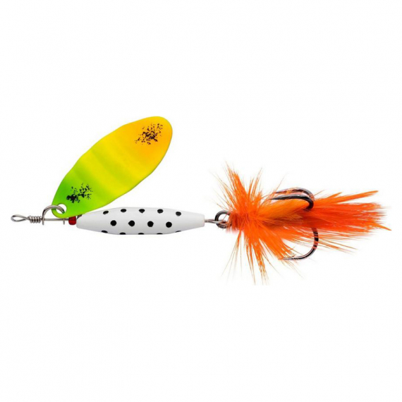Abu Garcia Reflex White 12g - Firetiger in the group Lures / Inline Spinners at Sportfiskeprylar.se (1549911)