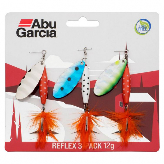 Abu Garcia Reflex Lead Free (3pcs) in the group Lures / Inline Spinners at Sportfiskeprylar.se (1549924r)