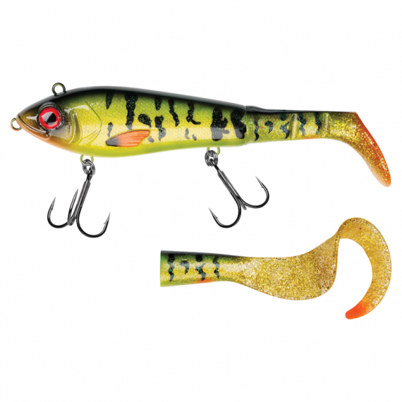 Svartzonker McHybrid 16,5cm, 74g - Fire Bass in the group Lures / Tail baits & Hybrid baits at Sportfiskeprylar.se (1550108)