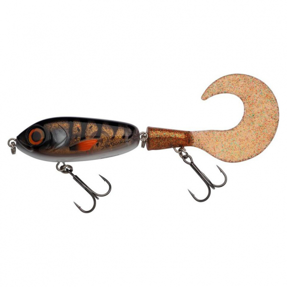 Abu Garcia McMio 18cm, 54g - Motoroil Burbot in the group Lures / Tail baits & Hybrid baits at Sportfiskeprylar.se (1550128)
