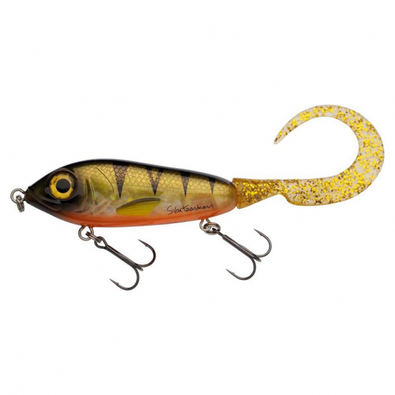 Abu Garcia McMy Tail 20cm, 83g - Yellowfin Perch in the group Lures / Tail baits & Hybrid baits at Sportfiskeprylar.se (1550150)