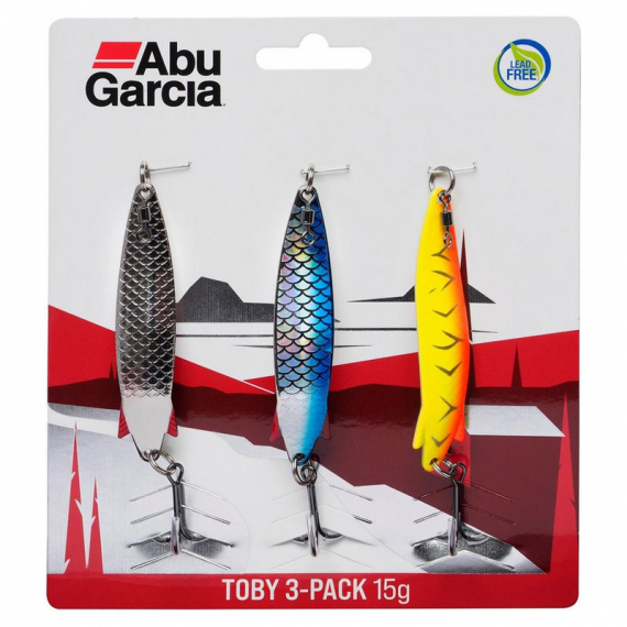 Abu Garcia Toby Lead Free (3pcs) in the group Lures / Spoons at Sportfiskeprylar.se (1550263r)