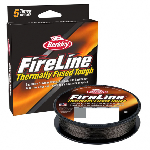 Berkley Fireline 300m Smoke - 0.12mm in the group Lines / Braided Lines at Sportfiskeprylar.se (1553689)